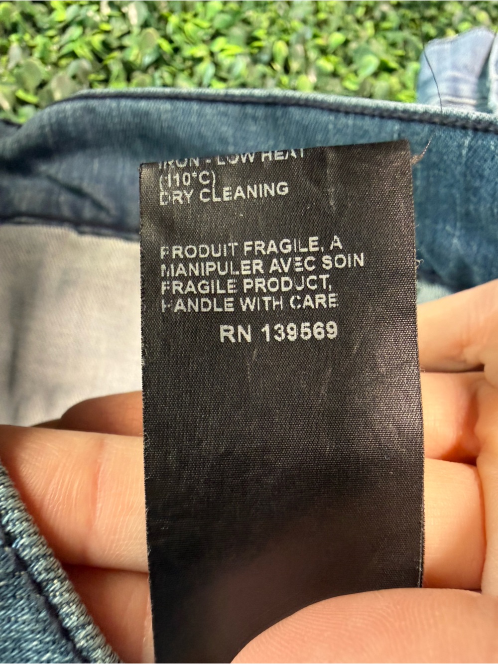 The Kooples Distressed Denim Jacket Blue Wash Size Small - Picture 6 of 7
